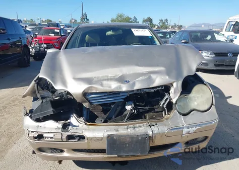 2002 Mercedes-Benz C 240 from USA, damaged, VIN WDBRF61J62F287178